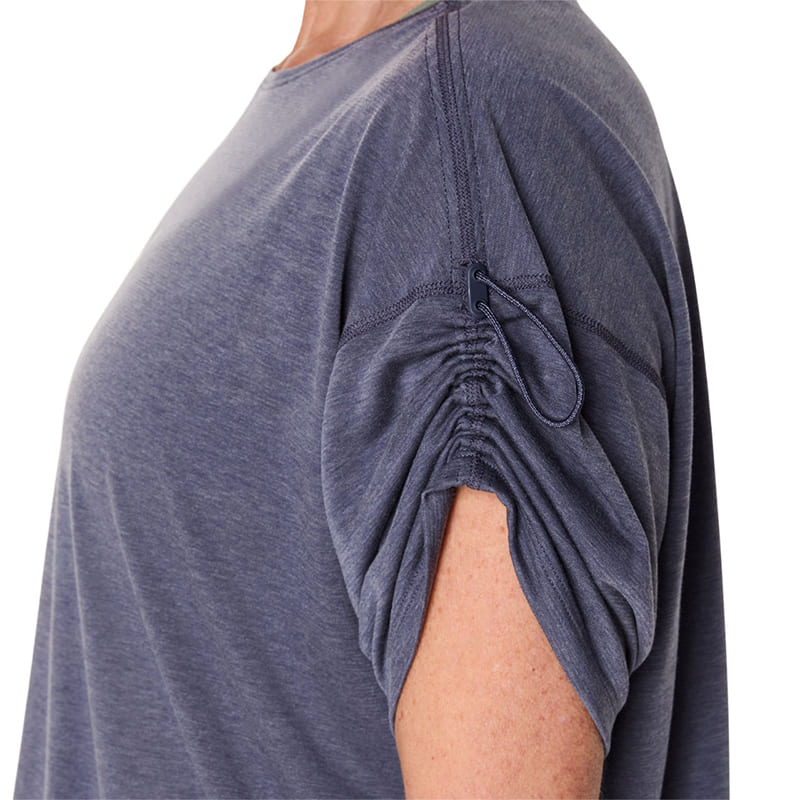 NAGINO RUN ADJUSTABLE SHORT SLEEVE TOP