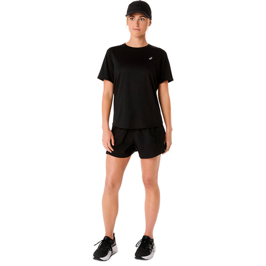 ASICS SILVER SHORT SLEEVED TOP