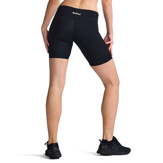 2xu Aero Mid-Rise Compression 6 Inches Short