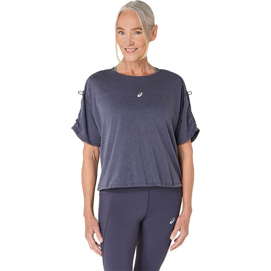 NAGINO RUN ADJUSTABLE SHORT SLEEVE TOP