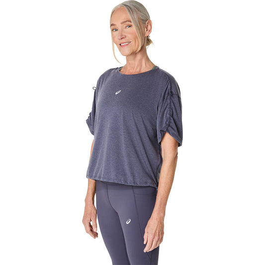 NAGINO RUN ADJUSTABLE SHORT SLEEVE TOP