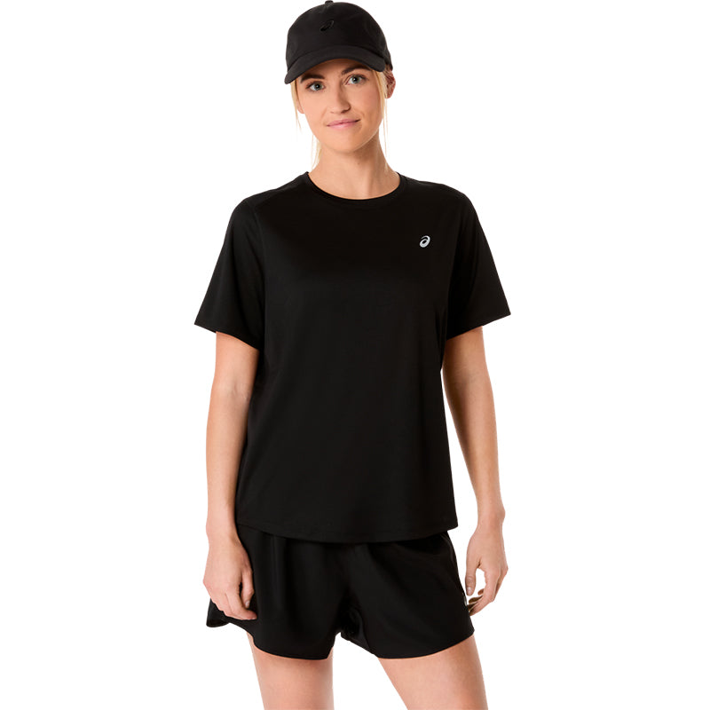 ASICS SILVER SHORT SLEEVED TOP