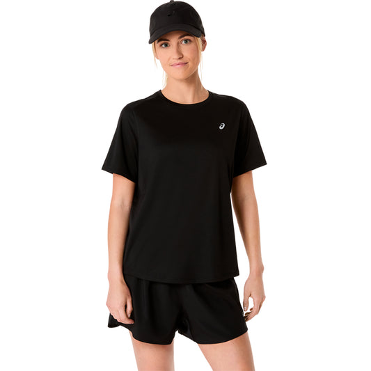 ASICS SILVER SHORT SLEEVED TOP