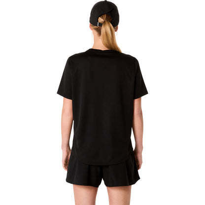 ASICS SILVER SHORT SLEEVED TOP