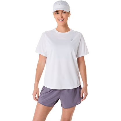 ASICS SILVER SHORT SLEEVED TOP