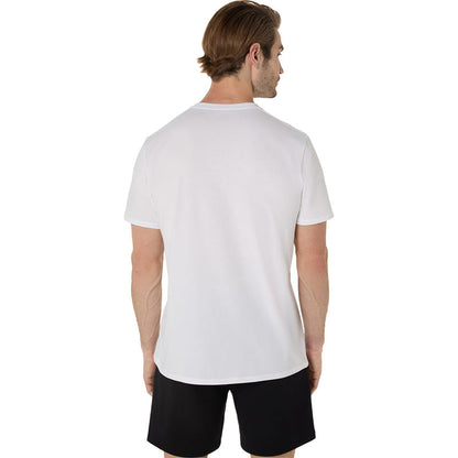 SPIRAL LOGO GRAPHIC COTTON BLEND TEE