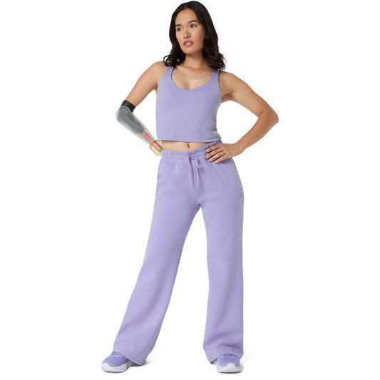 NAGINO REFINED TEXTURE SWEAT FLARE PANT