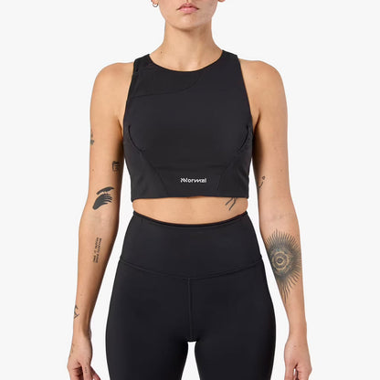 Trail Crop Top 02 W Black