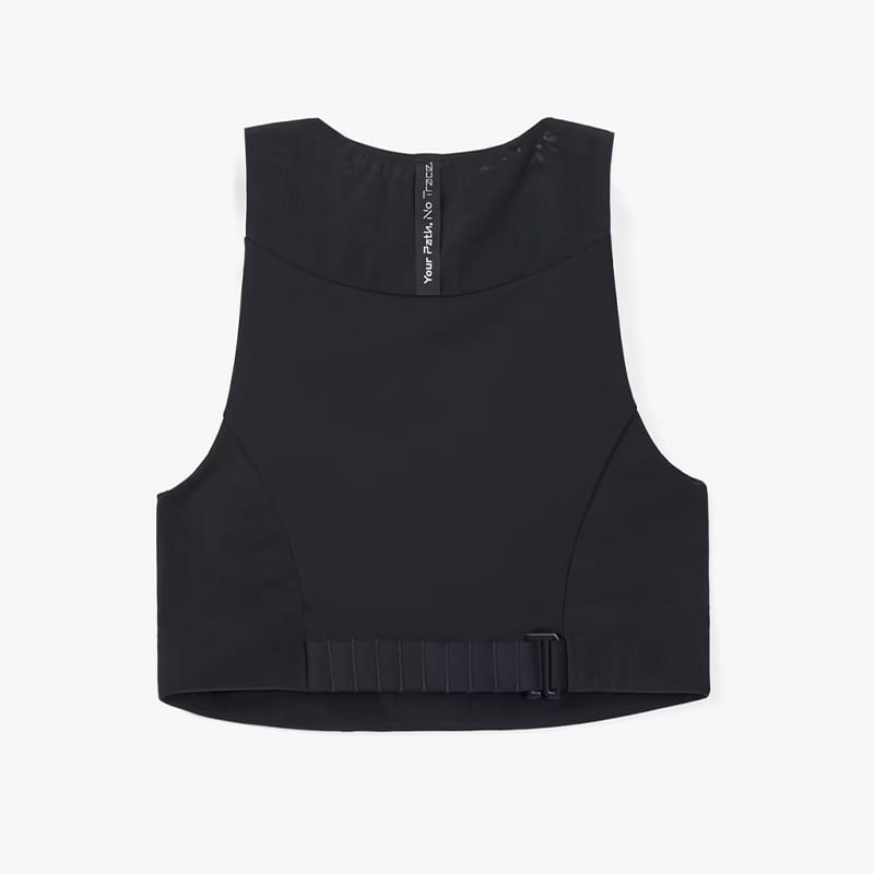 Trail Crop Top 02 W Black
