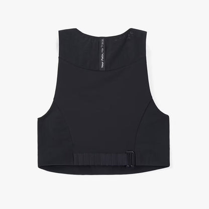 Trail Crop Top 02 W Black